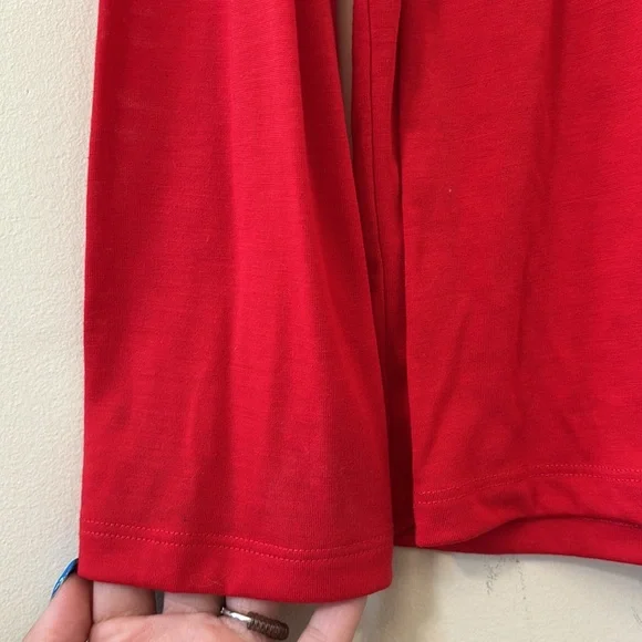 Men's Under Armour Red Maryland Terrapins 1/4 Zip Performance Top Size Medium - Picture 4 of 10